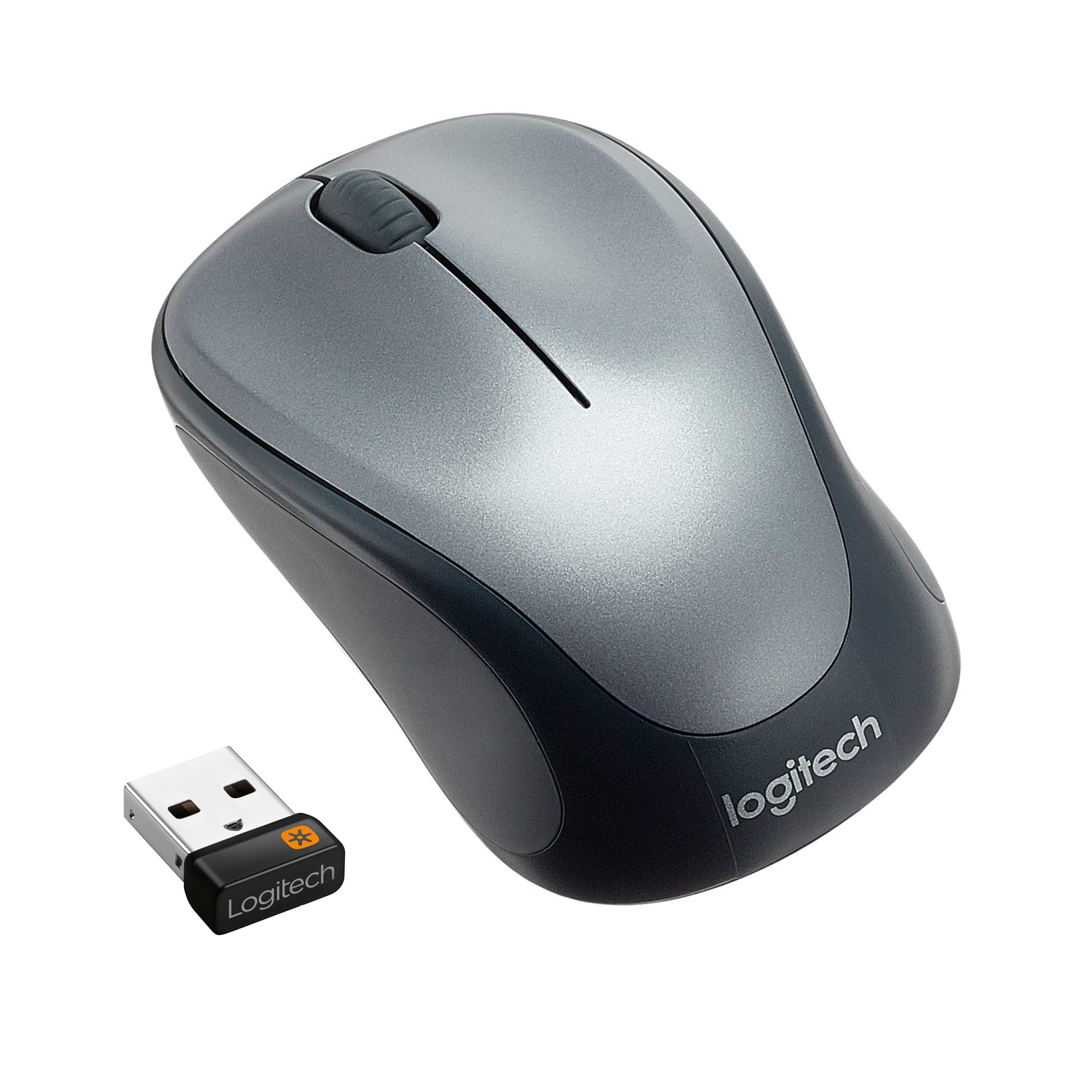 Logitech M235 Kabellose Maus Dunkelgrau 910-002201