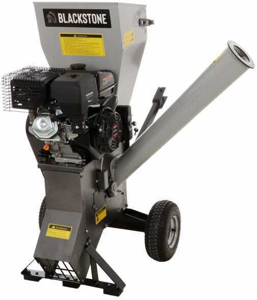 Blackstone CSB150E-L - Broyeur de branches thermique - Moteur à essence Loncin 15 CV - Démarrage électrique