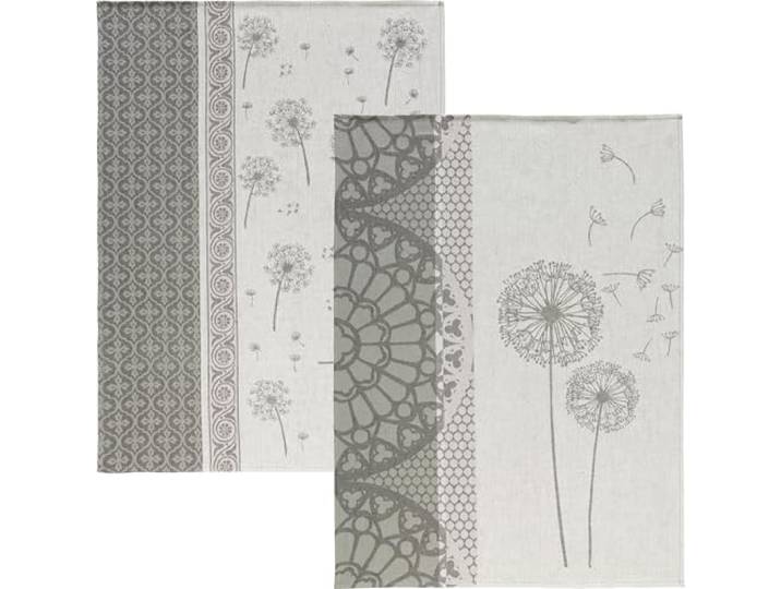 Erwin Müller Geschirrtuch 2er-Pack Halbleinen Pusteblume Größe 50x70 cm
