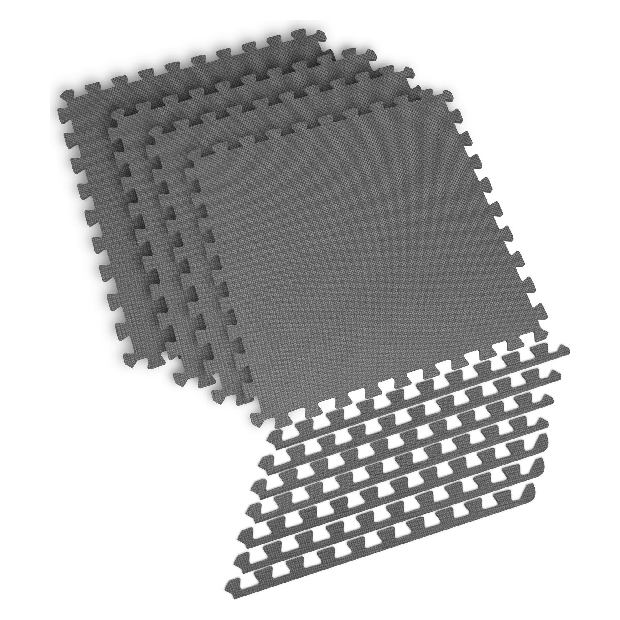 Spokey Exercise machines mat 61x61x1.2cm 4 pcs (1.20 cm) (5905339430687)