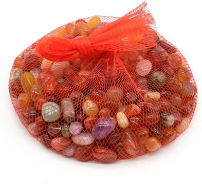 Inspired Finds Natural Rain Flower Stone Pebbles For Aquariums, Plants & Home Decor 8 12mm 50g 1.76oz