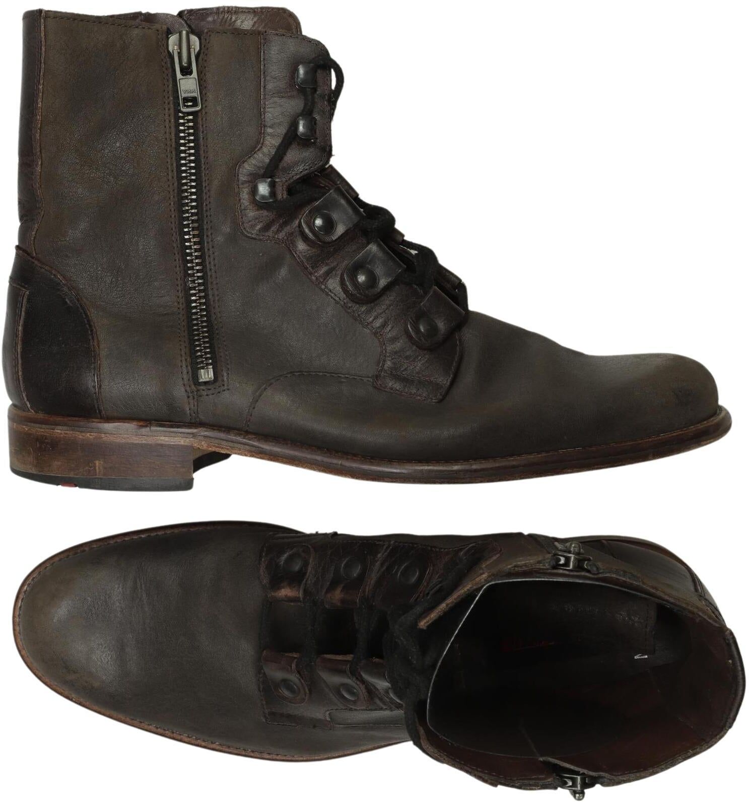 Lloyd Herren Stiefel, Braun, Gr. EU 45, Leder - Second Hand