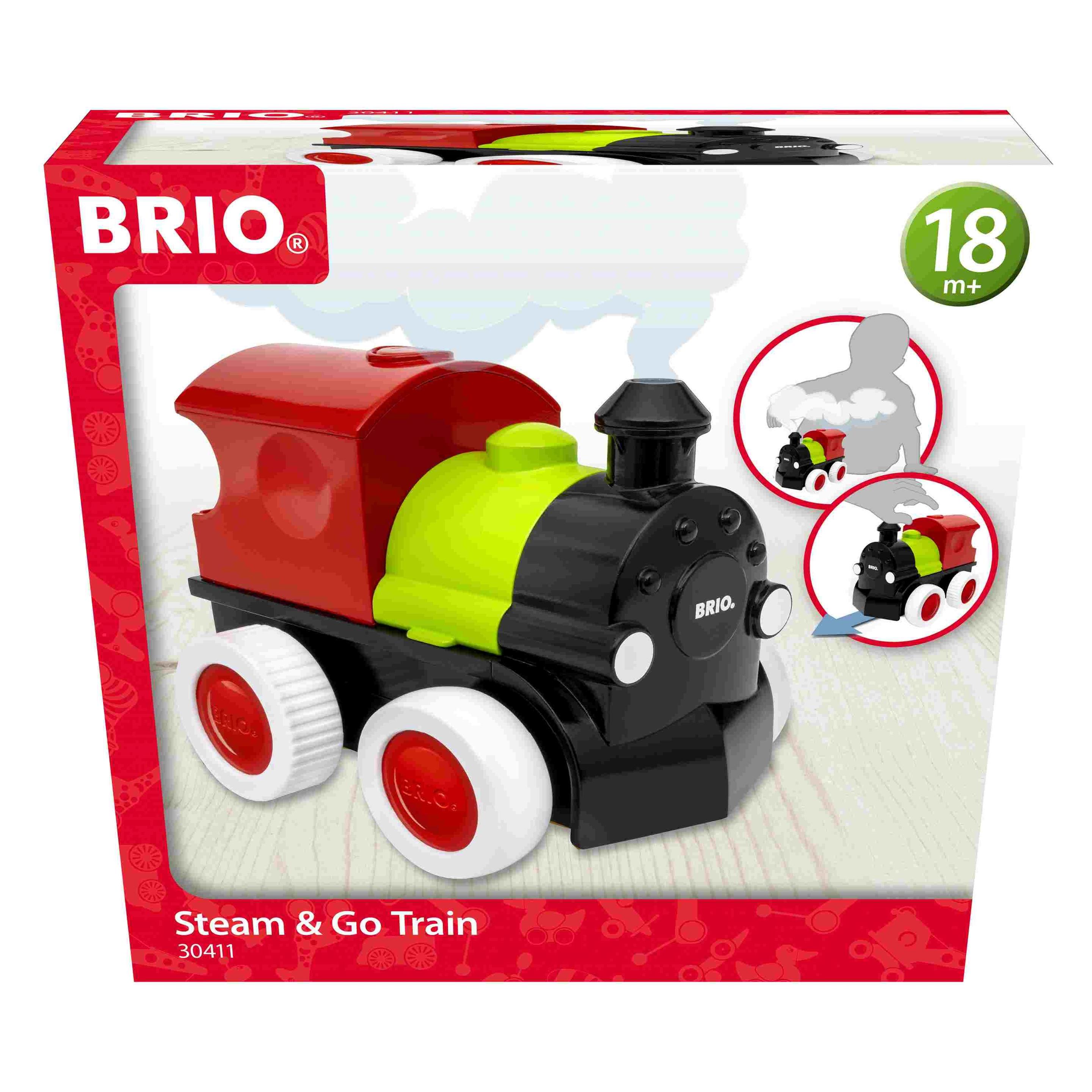 Ravensburger BRIO - Push & Go Zug mit Dampf (63041100)
