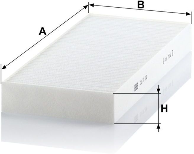 Innenraumluftfilter MANN-FILTER CU 37 230