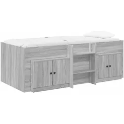 vidaXL, Bett, Loft Bett (90 x 200 cm)