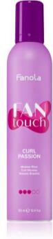 Fanola FAN touch mousse para cabelos cacheados 300 ml. FAN touch