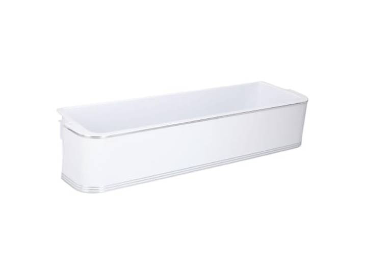 easyPART passend für smeg 760392146 Türfach unten für Kühlteil in KühlGefrierKombination, Kühlschrank, Ablagefach, Weiß, 94mm hoch, Unterstes Fach, Türe, Kühlabteil, Abstellfach, Absteller