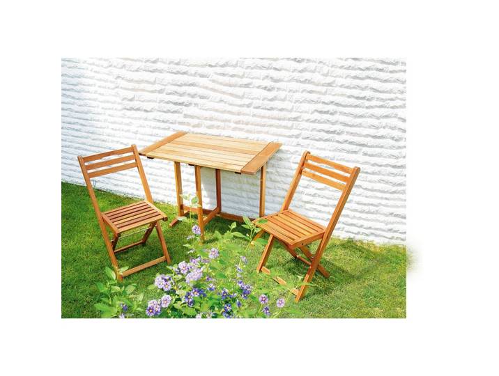 Gartenklapptisch Porto aus Eukalyptus ca. 90x72x60cm