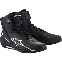 Alpinestars, Unisex, Wanderschuhe, FASTER-4 Wanderschuhe, Weiss/Schwarz (43.5), Schwarz, Weiss