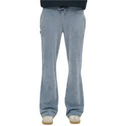 Superdry, Damen, Sporthose, Weite Damenvelour-Jogginghose (S), Blau