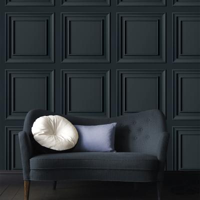 Vliestapete SUBLIME "PANEL", blau, B:0,52m L:10m, Vlies, Tapeten, Design Tapeten