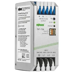 WAGO 787-738 - Schaltnetzteil, Hutschiene, 150 W, 24 V, 6,25 A