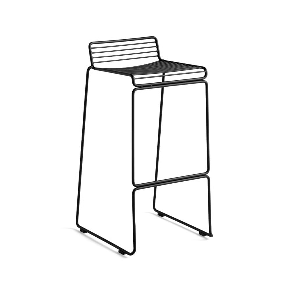 HAY Hee High barkruk 75 cm Black