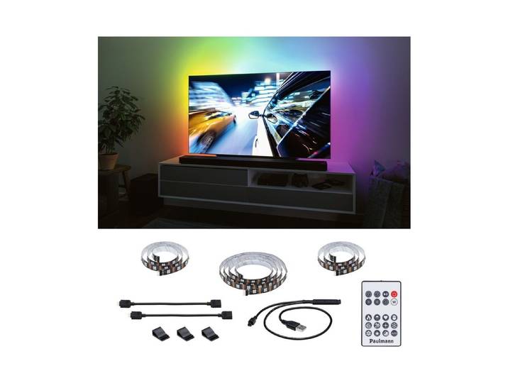Paulmann USB TV Strips 55 Rainbow Rgb