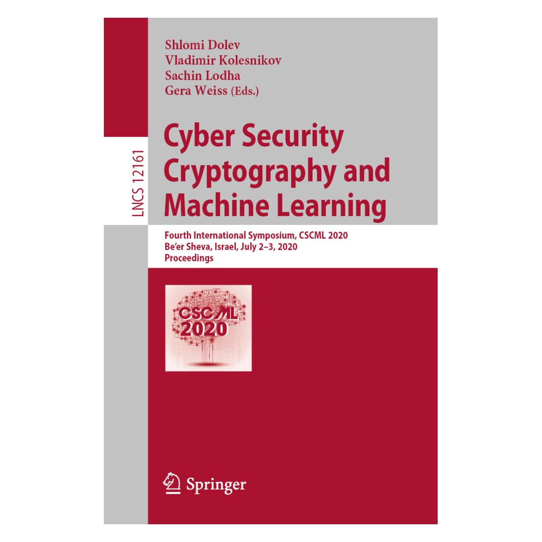 Springer Cyber Security Cryptography and Machine Learning (Englisch, Softcover, Gera Weiss, Sachin Lodha, Shlomi Dolev, Vladimir Kolesnikov) (56138390)