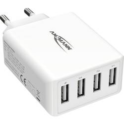 Ansmann HomeCharger HC430 USB Ladegerät 30 W 4x USB-A Weiß Innenbereich 1001-0113