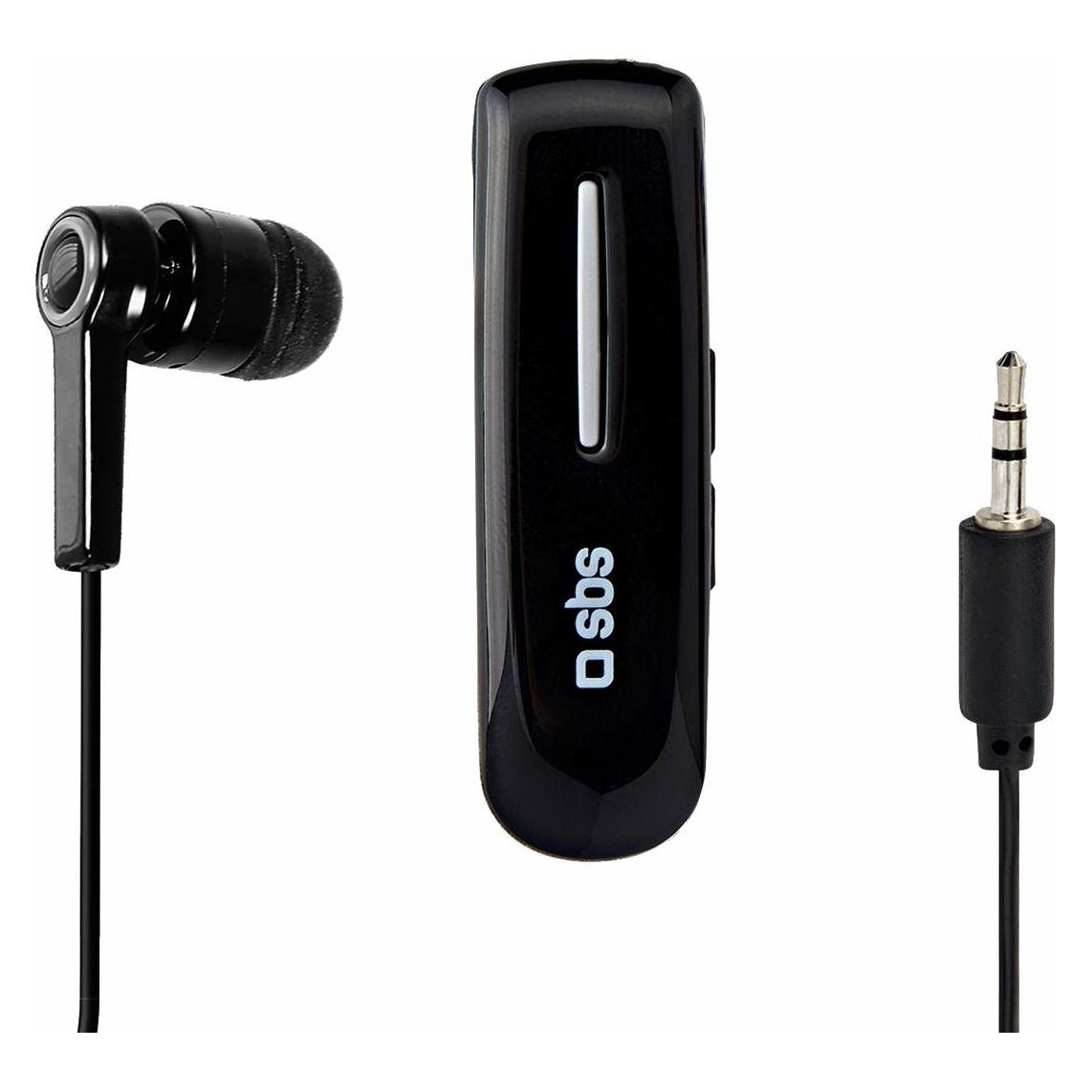 SBS Wireless-Kopfhörer mit Clip (6 h, Kabellos) (TECLIPHEADSETBTK)