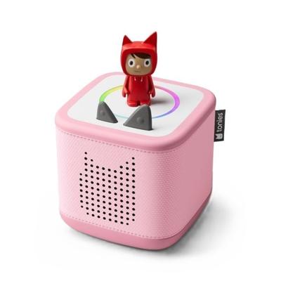 Tonies - Toniebox 2 Rosa Starter Set Kreativ-Tonie Rot
