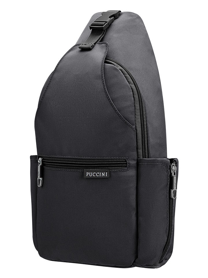 Puccini Brustbeutel in Schwarz - (B)18 x (H)36 x (T)8 cm - onesize