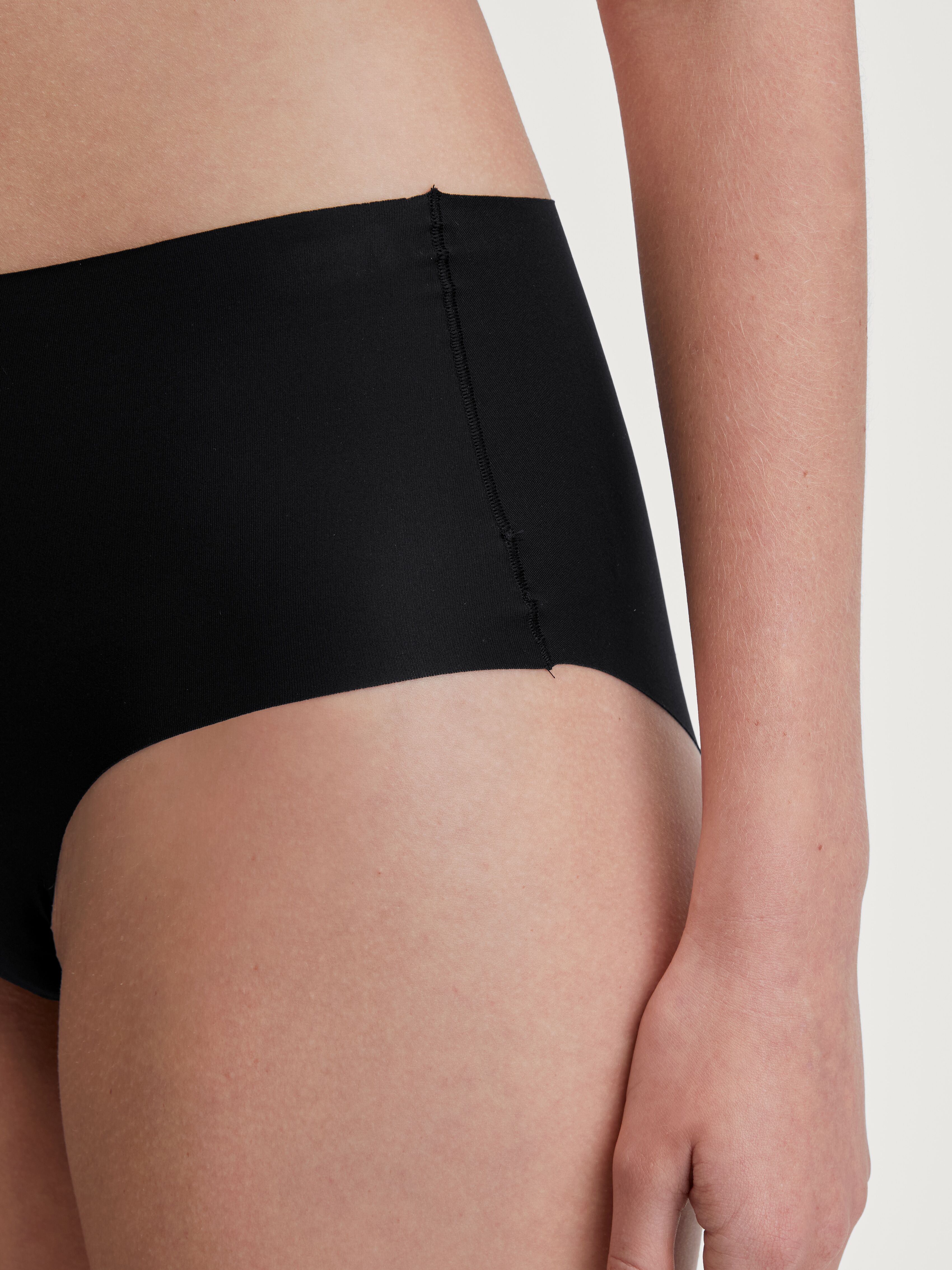 Panty CALIDA "Sleek Skin", Damen, Gr. M (44/46), schwarz, Obermaterial: 87% Polyamid, 13% Elasthan, eng, Unterhosen Panty, basic, bequem, leicht, hoch geschnitten schwarz M (44/46)