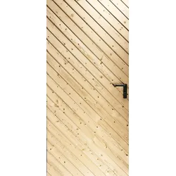 Novoferm Garagen-Nebentüre Typ Augsburg, ansichtsgleich zu Novoferm Schwingtoren aus Holz - holzoptik