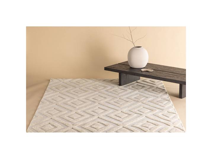 Teppich Hage Beige Polyester 290 x 200 cm