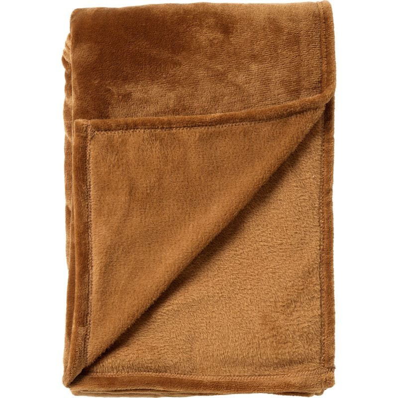Dutch Decor Plaid Billy voor volwassenen, Tobacco Brown, 150 x 200 cm