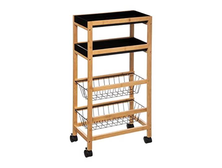 5 five simply smart 5Five Servierwagen Tabletts und Körbe Blackbamboo