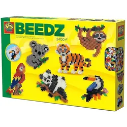 Ses Creative Beedz Bügelperlen - Dschungeltiere