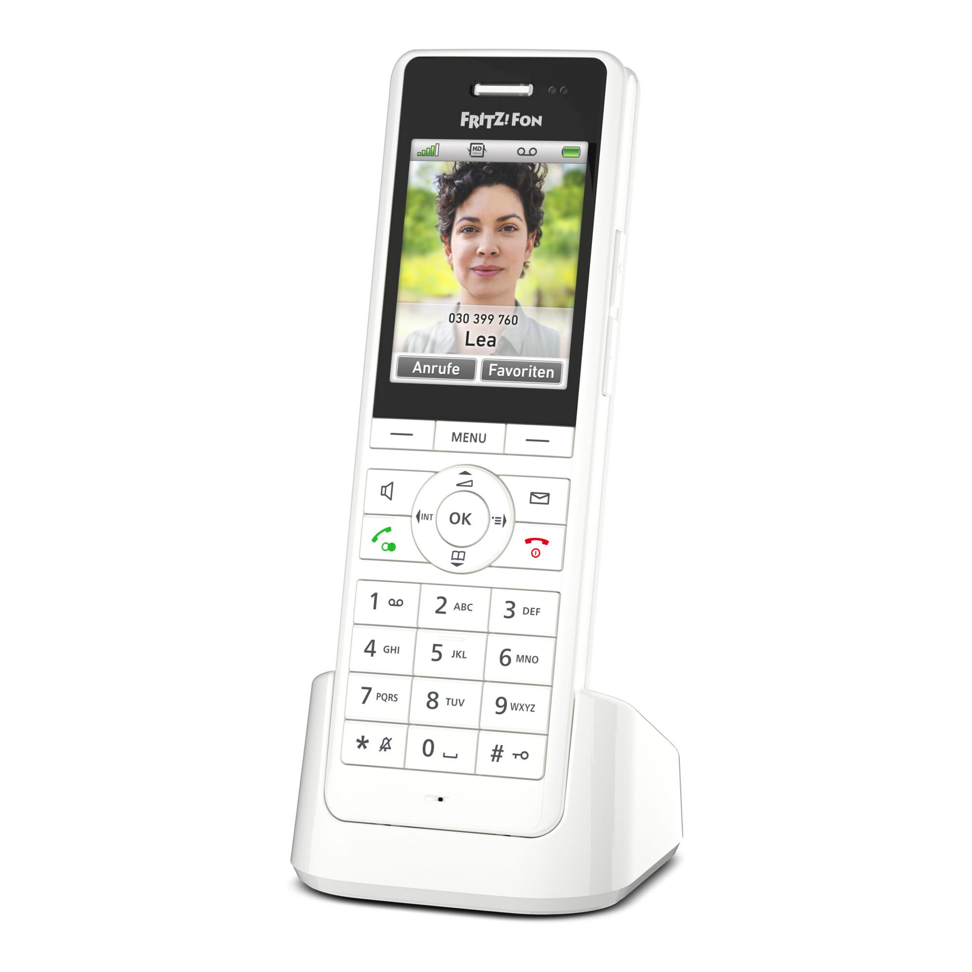 FRITZ Telefon FRITZ!Fon X6 weiß Farbdisplay DECT (20002987)