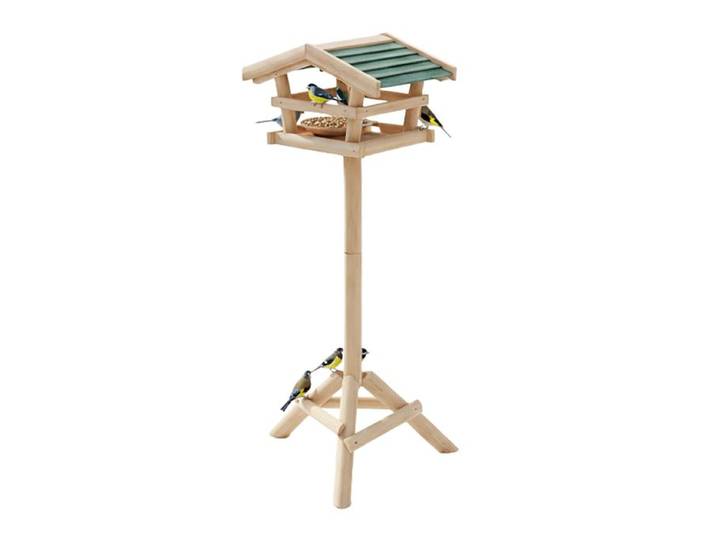 Relaxdays Vogelfutterhaus mit Ständer