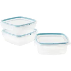 Frischhaltedosenset Diego 0,5L Pastelblau