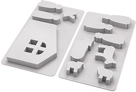 Silikon Gießform "Krippe"
