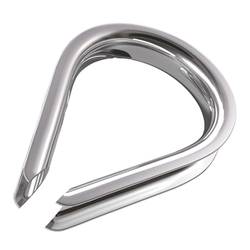 dörner + helmer 4916114 Kausche 6 mm Edelstahl A2 20 St.