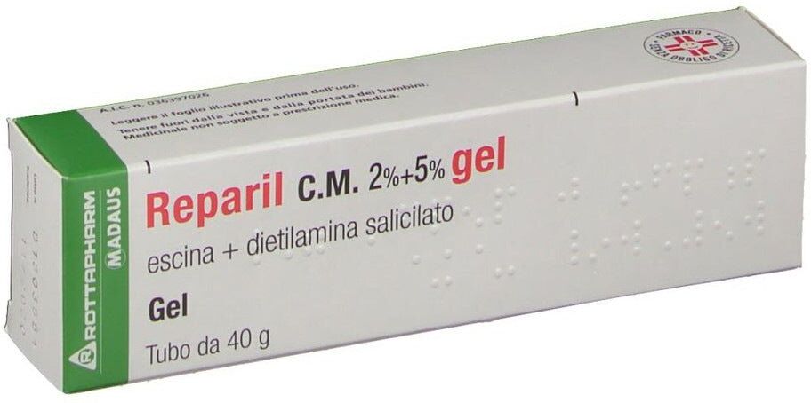 Viatris Healthcare Reparil 2% + 5% gel 40g