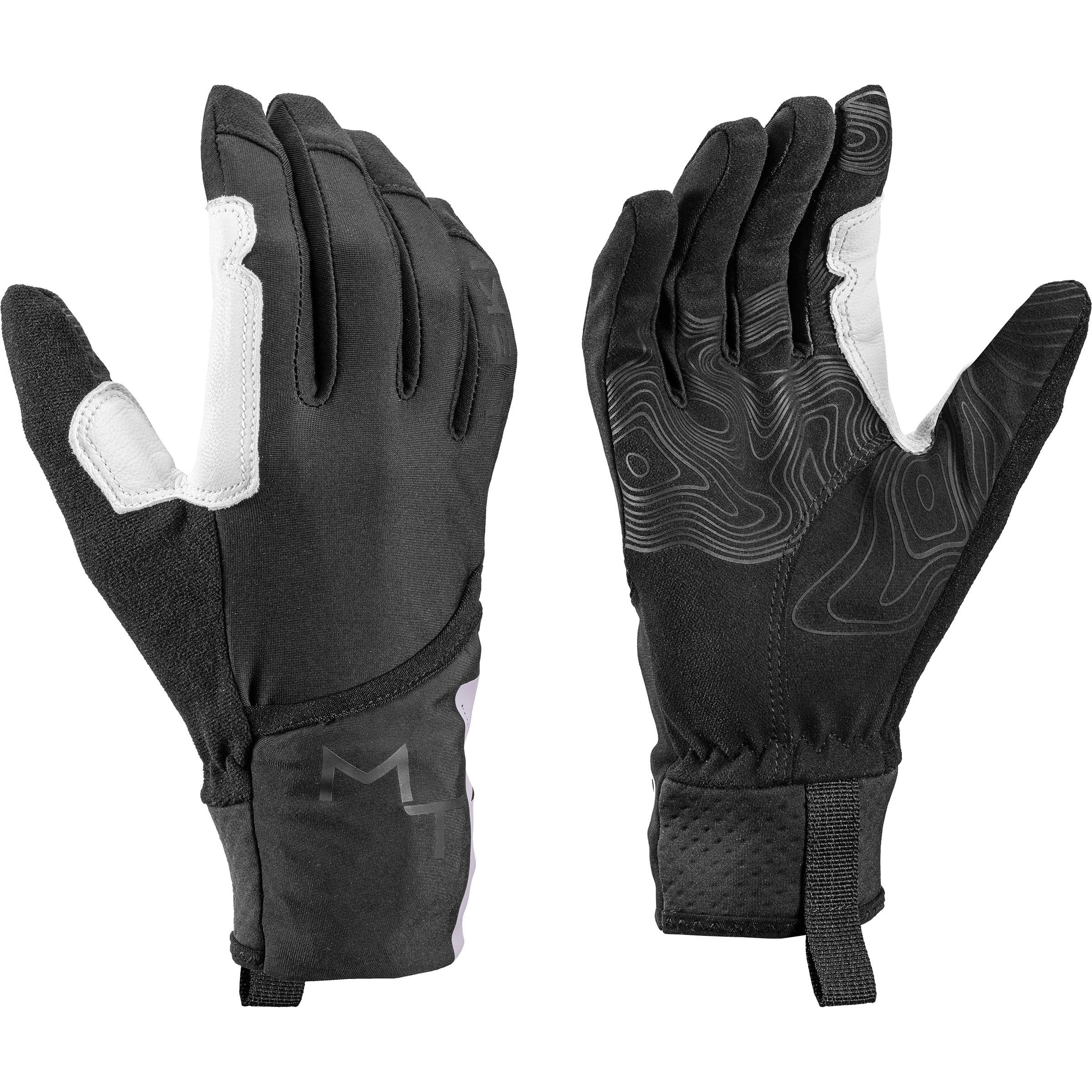 Leki Montera Base Damen Skihandschuhe schwarz Größe 8 Skitour Elastisch