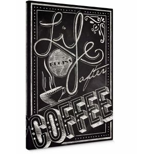 AS-Creation Wandbild Coffee, Leinwand, Hochformat, 50 x 70 cm