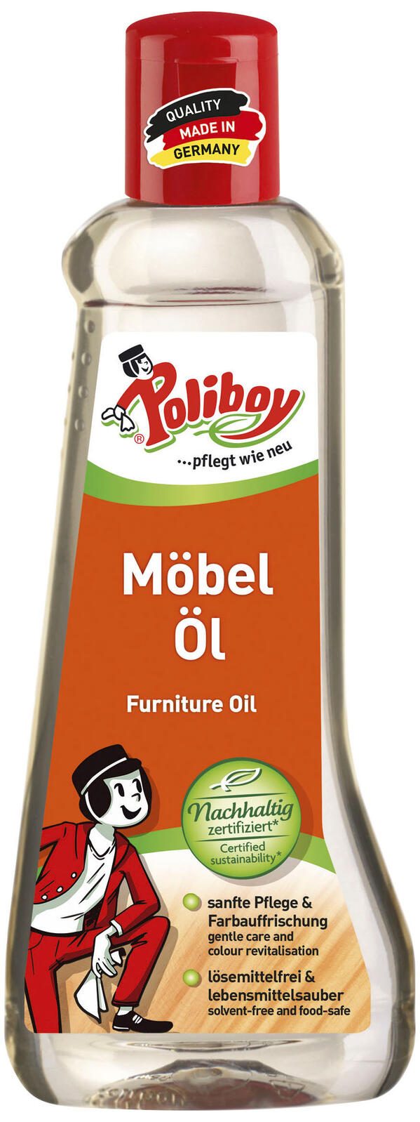 Poliboy Möbelpflege Möbel Öl 0,2 l 259067