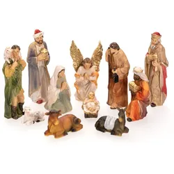 Krippenfiguren, 2,5–10 cm