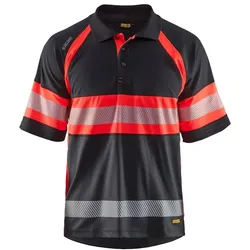 Blakläder, Arbeitsoberteil, UV-geschütztes Poloshirt mit hoher Sichtbarkeit (3XL)