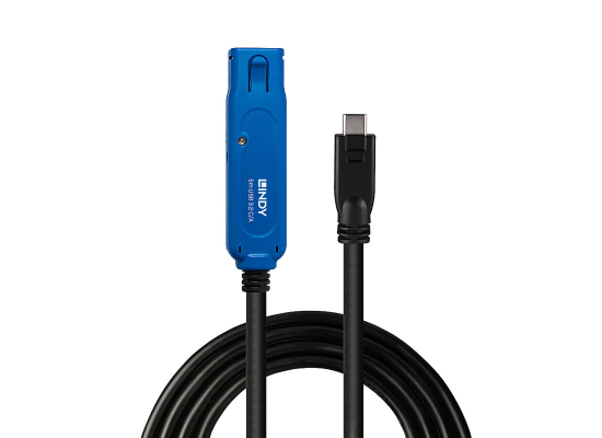 Lindy 43380 USB 3.2 Aktiv Verlängerungskabel, 5m