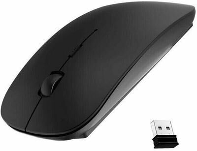 The Cart Load USB Wireless Optical Mouse, Technology For Apple Mac, Macbook Pro, Air, PC, Mute Click, Ergonomic Design USB Wireless Optical Mouse, Technology For Apple Mac, Macbook Pro, Air, PC, Mute Click, Ergonomic Design