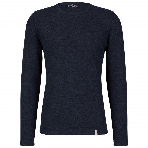 Mufflon - Viktor - Wollpullover Gr XL blau