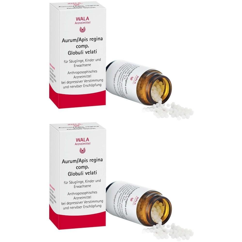 Aurum/Apis regina comp.Globuli 2x 2x20 g Globuli