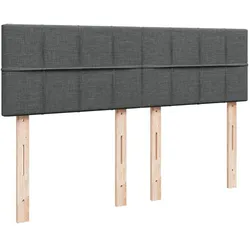 vidaXL, Boxspringbett, Alronica (Block mit Quadraten) (140 x 190 cm)