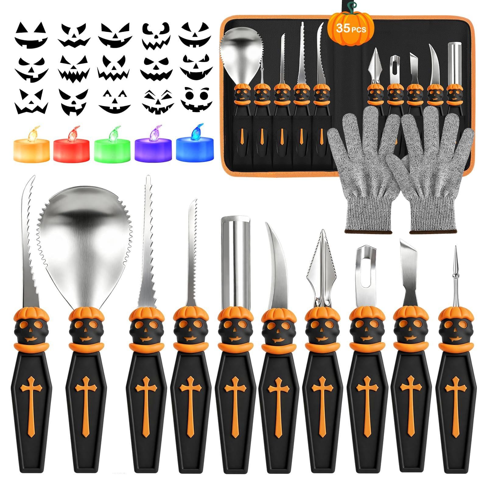 Dripio Pompoensnijset van roestvrij staal voor Halloween