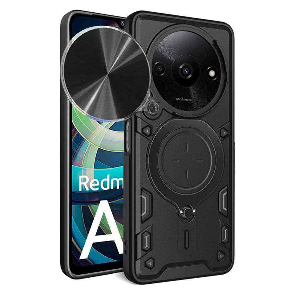 Techsuit - CamGuard Pro - Xiaomi Redmi A3 / Redmi A3x - Black (Xiaomi Redmi A3) (56356820)