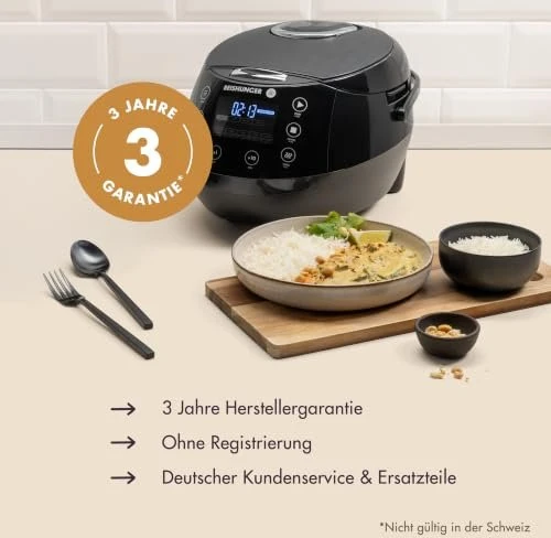 Reishunger Reiskocher (538-DRK-GREY)