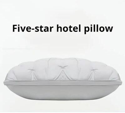 Uplifted Goods Hotel Quality Support Pillow white