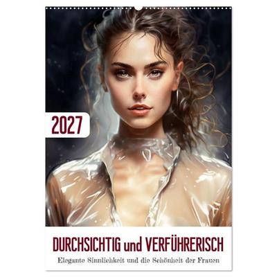 Durchsichtig und verführerisch (Wandkalender 2027 DIN A2 hoch), CALVENDO Monatskalender